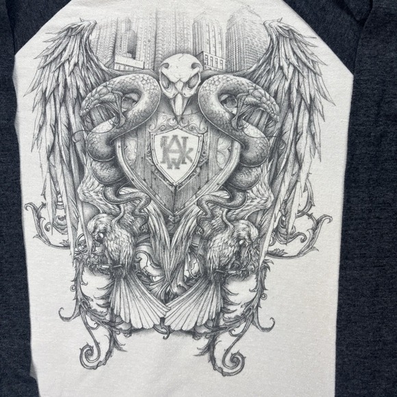 Tony Hawk Y2K XXL 3/4 Length Shirt Vintage Baseball Skateboarding T-Shirt - Picture 2 of 7